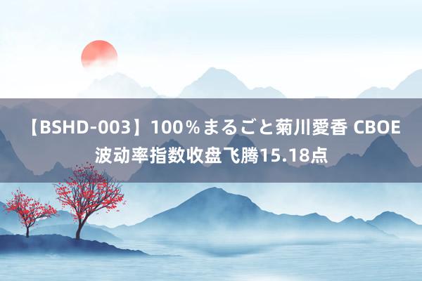 【BSHD-003】100％まるごと菊川愛香 CBOE波动率指数收盘飞腾15.18点