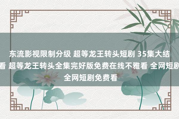 东流影视限制分级 超等龙王转头短剧 35集大结局不雅看 超等龙王转头全集完好版免费在线不雅看 全网短剧免费看